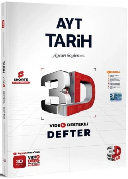 3D Ayt Tarih Video Destekli Defter Aycan Söylemez