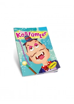 İlginç Kostümler Çıkartmalı Damla