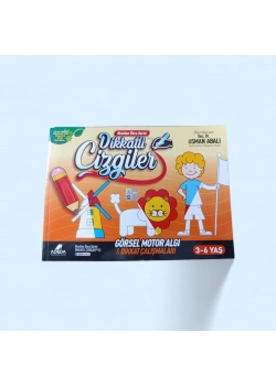 Okuldan Ö.Dikkatli Çizgiler Görsel MotorAlgı & Dikkat Çalışm.3-6 Yaş Doç.Dr.Osman ABALI