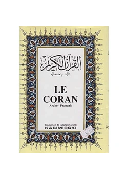Le Coran Fransızca Kuran Meali  Orta Boy Ciltli