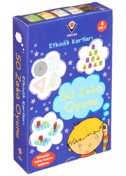 50 Zeka Oyunu 8+Yaş  Kutulu  Tübitak