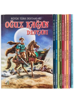 Büyük Türk Destanları 10 Kitap - Damla