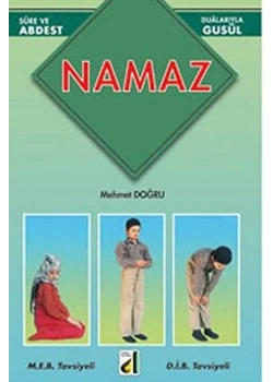 Sure Ve Dualarıyla Abdest Gusül Namaz (Cep Boy) - Damla