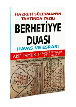 Berhetiyye Duasi Havas Ve Esrari Pamuk Yayincilik
