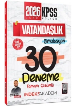 2026 Kpss Gk Vatandaşlık Simülasyon 30 Çözümlü Deneme İndeks Akademi