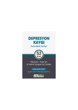 Depresyon Kaygı Farkındalık Kartları 52 Kart Apamer