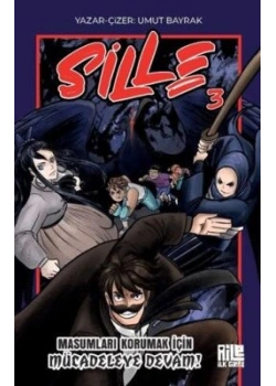 Sille 3 Çizgi Roman Masumları Korumak İçin Mücadeleye Devam Aile Genç