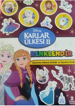 Disney Karlar Ülkesi Renklendir Boyama Doğan çocuk
