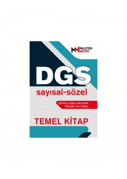Dgs Sayısal Sözel Temel Kitap Masterwork