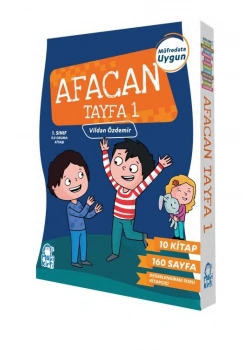 Afacan Tayfa 1 10 Kitap 1. Sınıflara Vildan Özdemir Mavi Kirpi