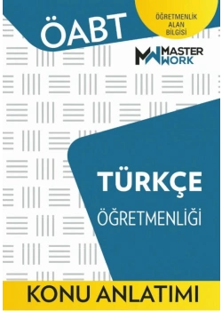 Öabt Türkçe Öğretmenliği Konu anlatımı Masterwork