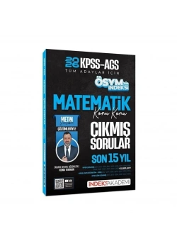 2026 Kpss Ags Matematik Son 15 Yıl Konu Konu Çıkmış Sorular İndeks akademi