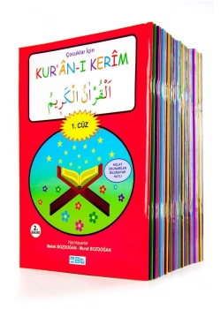 ÇOCUKLAR İÇİN KURAN-I KERİM HATİM SETİ (1-30. CÜZLER ) MİSAL ÇOCUK