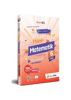Hiperzeka 6.Sınıf Matematik Konu Anlatım Soru Bankası