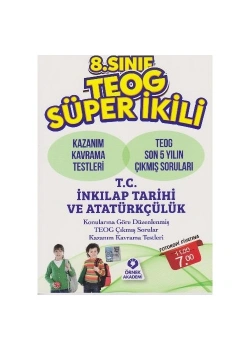 8.Sınıf Teog Süper İkili İnkilap Tarihi  Örnekakademi