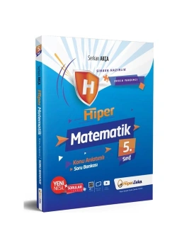 Hiperzeka 5.Sınıf Hiper Matematik Konu Anlatım Soru Bankası