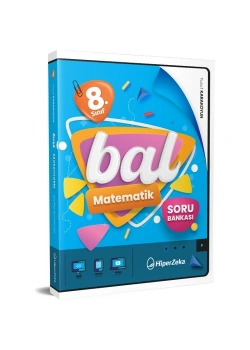 Hiperzeka 8.Sınıf Bal Matematik Soru Bankası