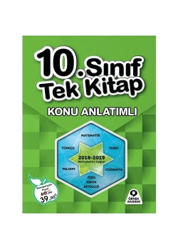 10.Sınıf Tek Kitap Konu Anlatım Kmp   Örnekakademi