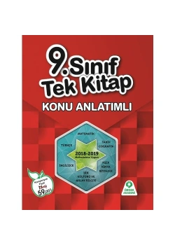 9.Sınıf Tek Kitap Konu Anlatımlı    Örnek Akademi