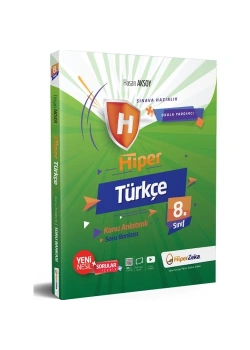 Hiperzeka 8.Sınıf Türkçe Konu Anlatım Soru Bankası