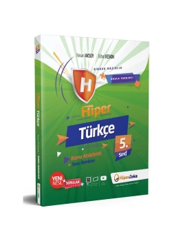 Hiperzeka 5.Sınıf Türkçe Konu Anlatım Soru Bankası