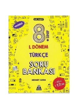 8.Sınıf 1.Dönem Türkçe Soru Bankası Örnek Akademi
