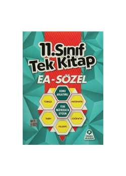 Örnek Akademi 11.Sınıf Ea-Sözel Tek Kitap