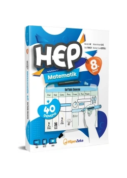 Hiperzeka 8.Sınıf Hep Matematik 40 Deneme