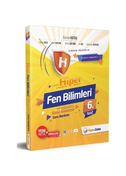 Hiperzeka 6.Sınıf Fen Bilimleri Konu Anlatım Soru Bankası