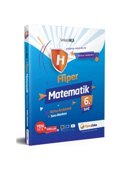 Hiperzeka 6.Sınıf Hiper Matematik Konu Anlatım Soru Bankası