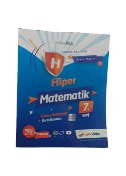 Hiperzeka 7.Sınıf Hiper Matematik Konu Anlatım Soru Bankası