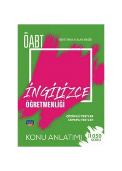 Nobel Öabt İngilizce Öğretmenliği Konu Anlatım
