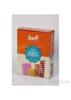 SARFF 28 MM ŞEFFAF PLASTİK HELEZON SPİRAL 4:1 (ÇAP2.3) KOD:15210060