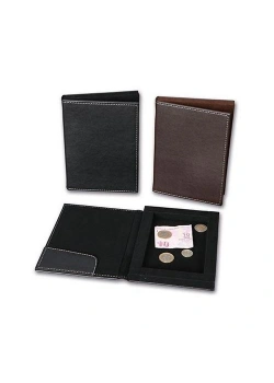 2K Suni Deri 14X20 Hesap Kutusu Sİiyah - 4006S