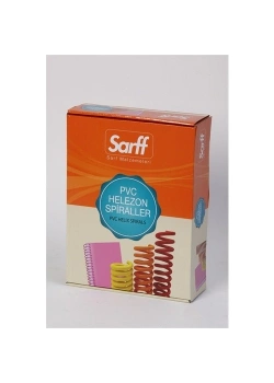 SARFF 22 MM.ŞEFFAF PLASTİK HELEZON SPİRAL 4:1 (ÇAP2.3) KOD:15210048