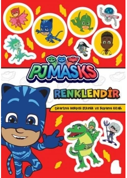 Pjmasks Renklendir Boyama Doğan çocuk