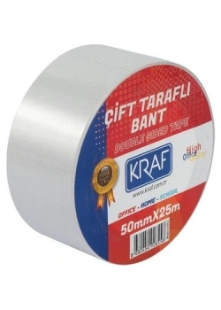 Kraf Çift Taraflı Bant 50mm*25mm 2550G