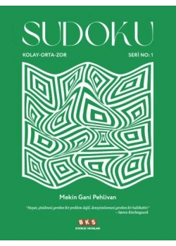 Sudoku Kolay Orta Zor Seri-1 Bks Yayınları