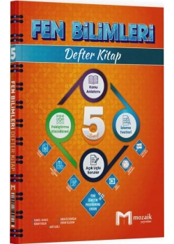Mozaik 5.Sınıf Fen Bilimleri Defter Kitap