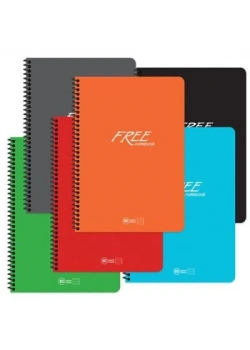 Keskin Color A4 60 Yp. Çizgili Pp Kapak Free Defter