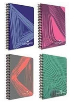 Faber Castell Defter Knights Klas Pp Kapak Spiralli 100 Yaprak Çizgili 5075000444000