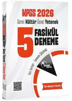 Doktrin Kpss 2026 Gk Gy 5 Çözümlü Fasikül Deneme
