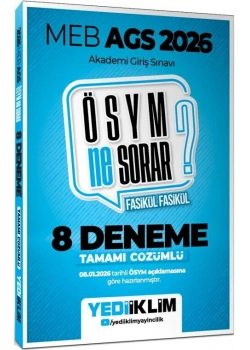 2026 Meb Ags Ösym Ne Sorar 8 Çözümlü Fasikül Deneme Yediiklim