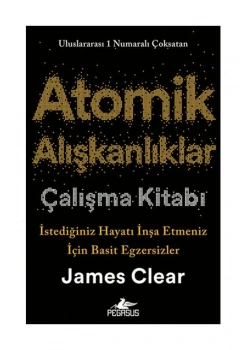 Atomik Alışkanlıklar Çalışma kitabı James Clear Pegasus