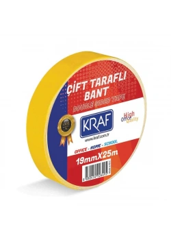 Kraf Çift Taraflı Bant 19mmX25m 2519G