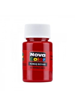 Nova Color Kumaş Boyası Şişe Kırmızı