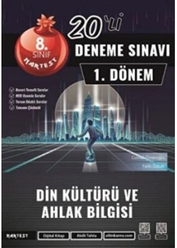 NARTEST 8.SINIF 1.DÖNEM DİN KÜLTÜRÜ 20 DENEME