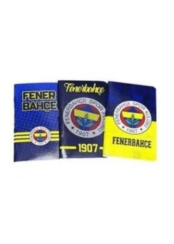 Fenerbahçe Bloknot 8*13 Tel Dikişli Karton Kapak 32 Yp Çizgili