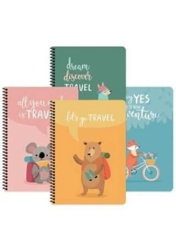 Keskin Color 16,5*22,5 80 Yp.Çiz.Karton Kp.Spr.Gezginler Defter 386041-99