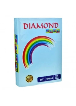 Diamond Renkli Fotokopi Kağıdı a4 A.Mavi 100 Lü 80 Gr